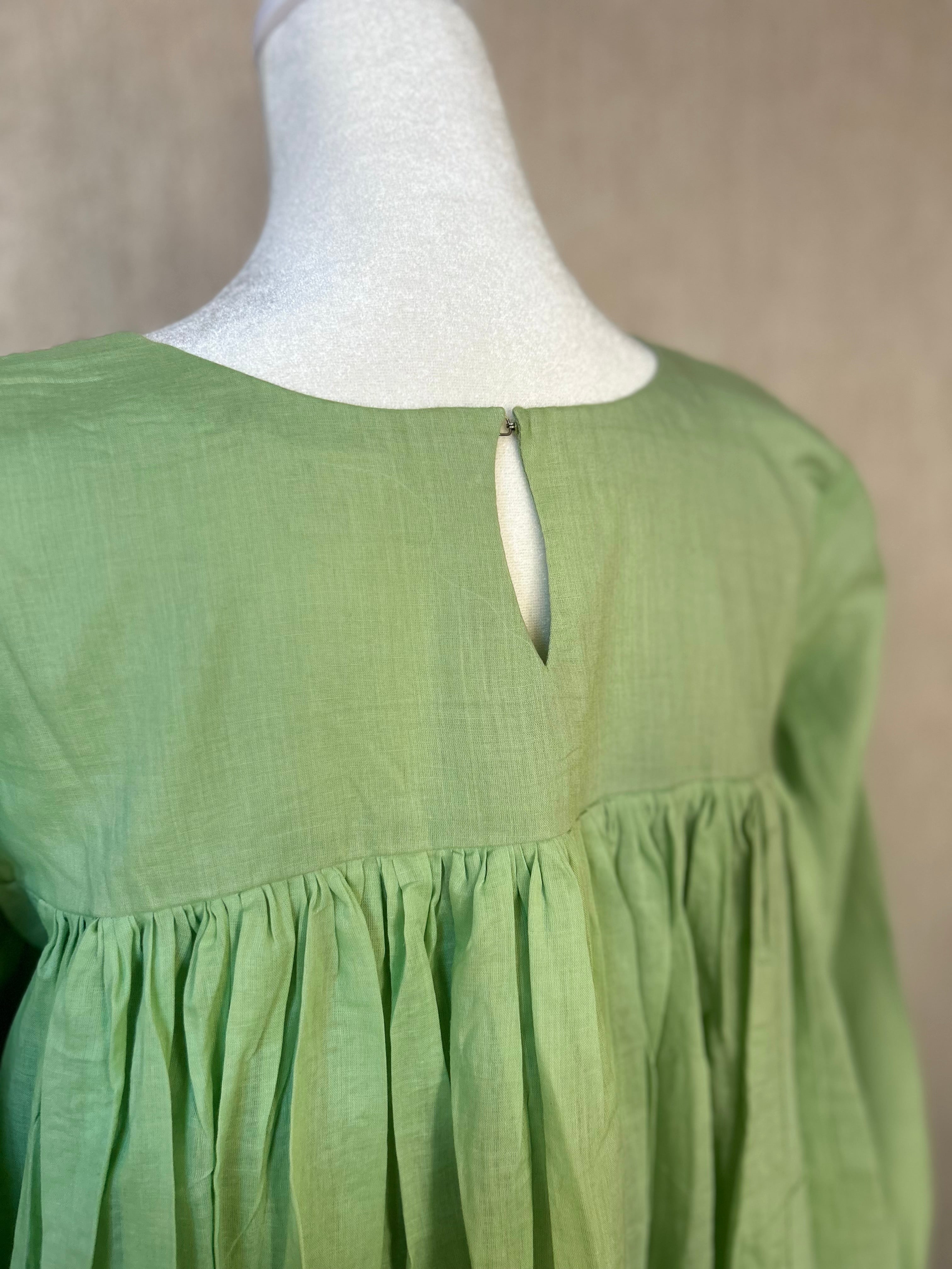 Meadow Light Mul Cotton Tier Dress