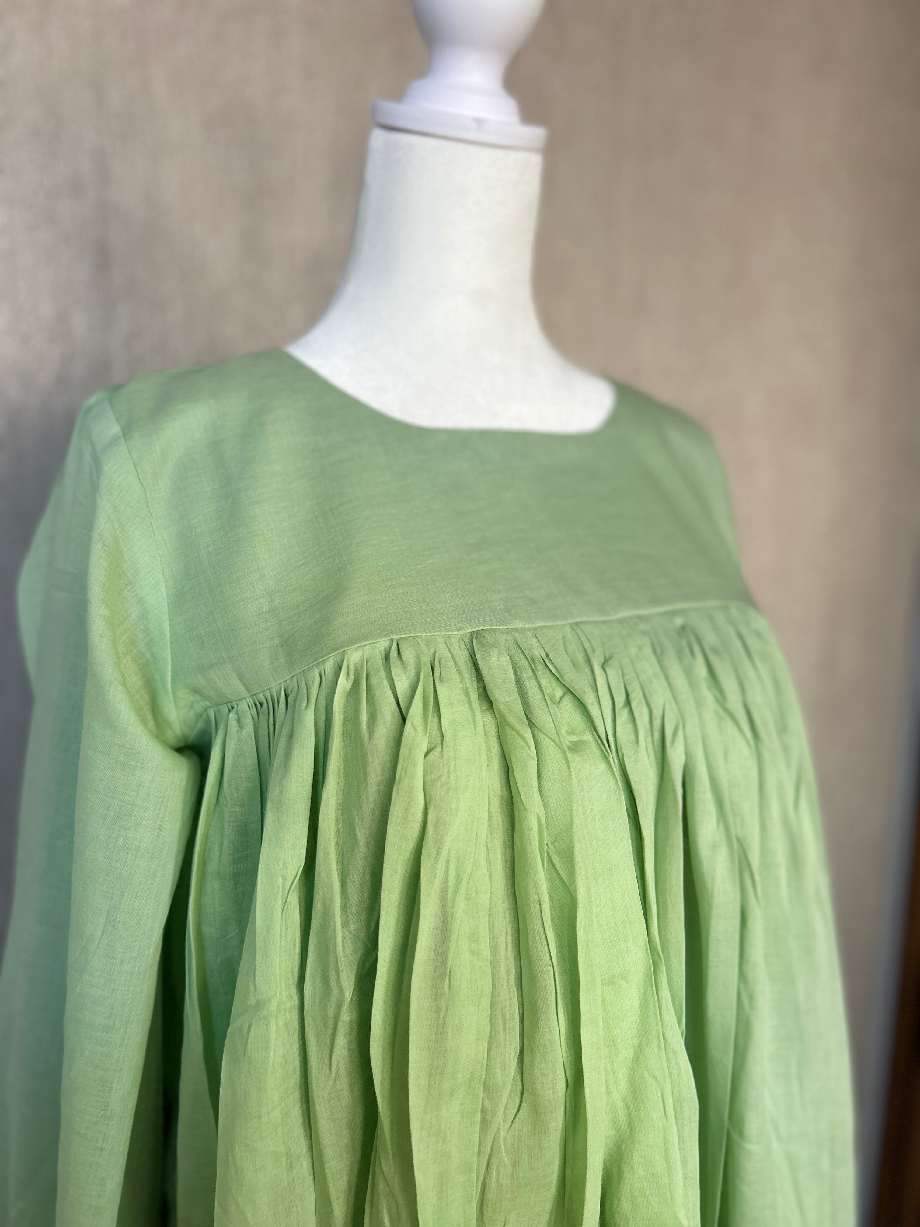 Meadow Light Mul Cotton Tier Dress