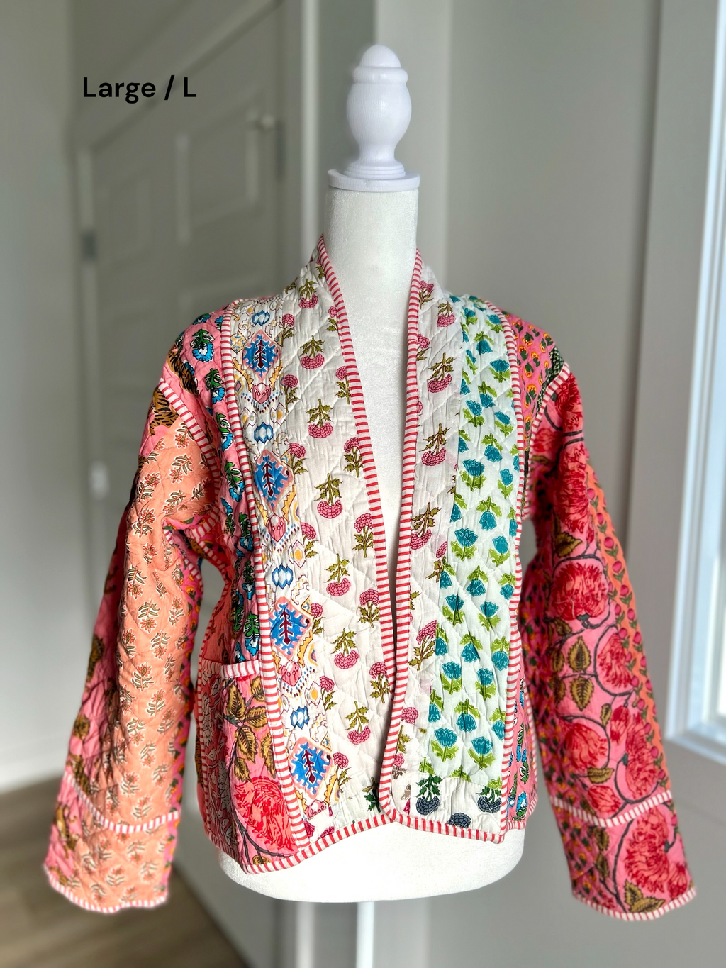 Cotton Quilt Patchwork Jacket