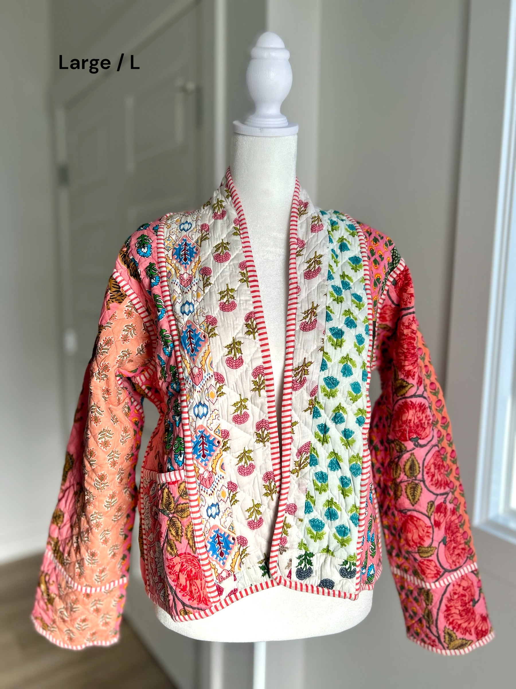 Cotton Quilt Patchwork Jacket