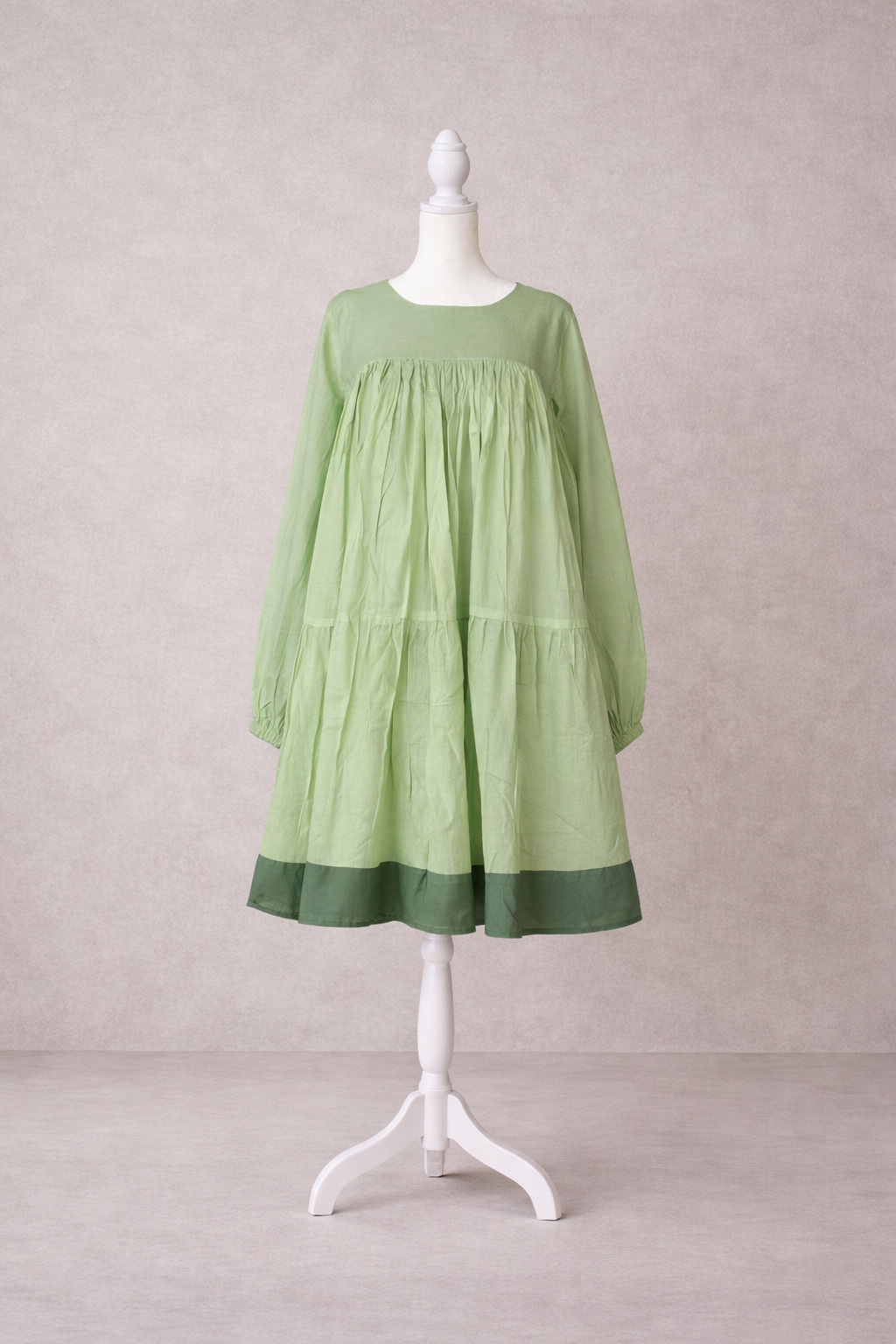 Meadow Light Mul Cotton Tier Dress