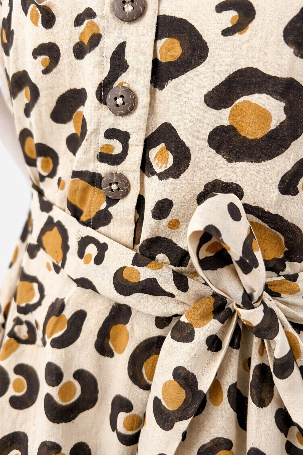 Savanna Hand-Block Printed Cotton Dress