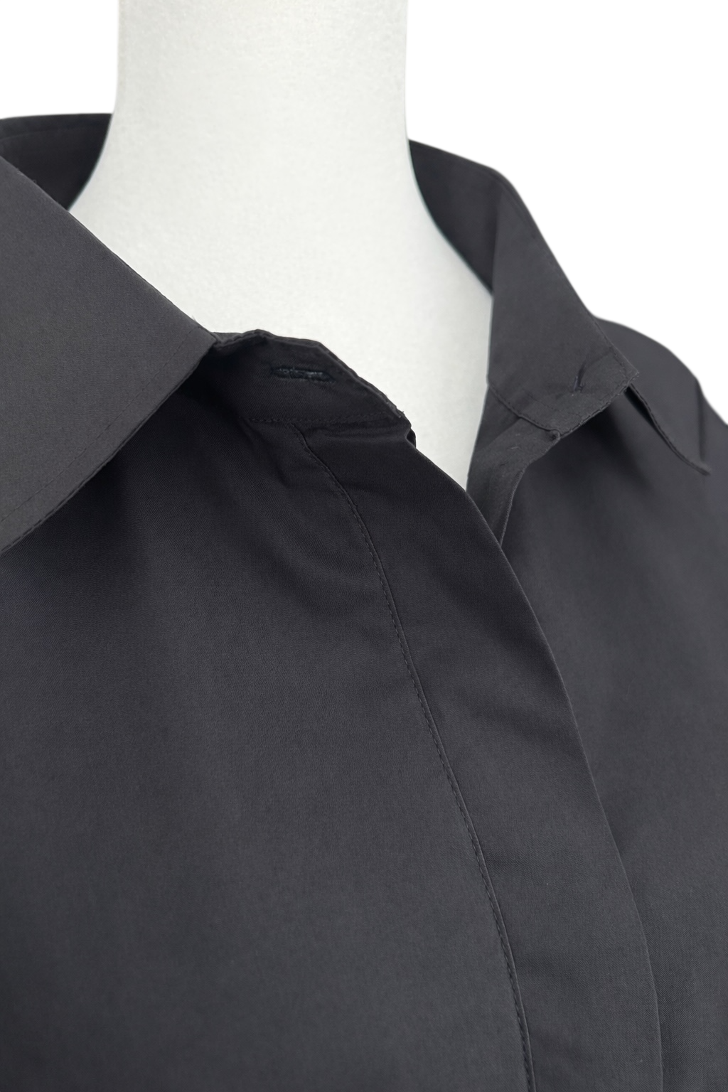 Midnight Bloom Cotton Poplin Dress