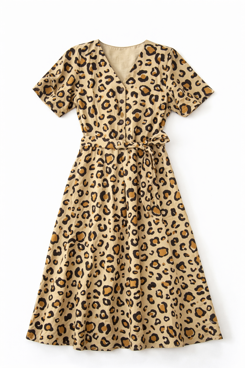 Savanna Hand-Block Printed Cotton Dress