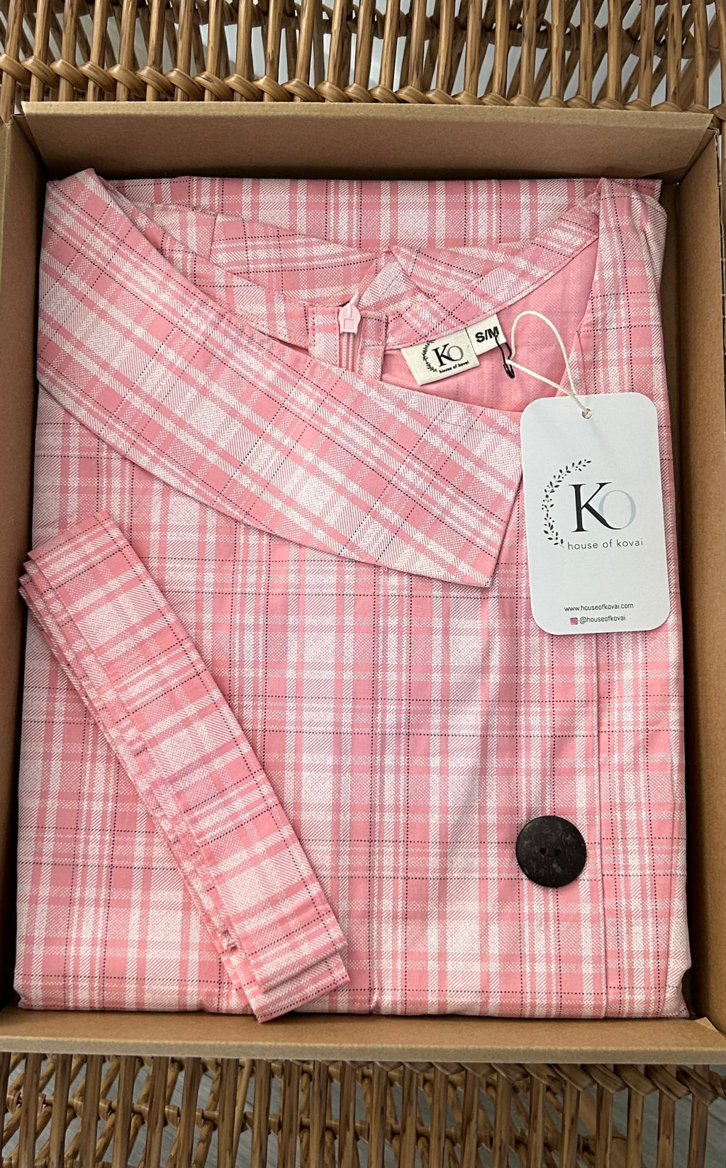 Rosewood Cotton Dress