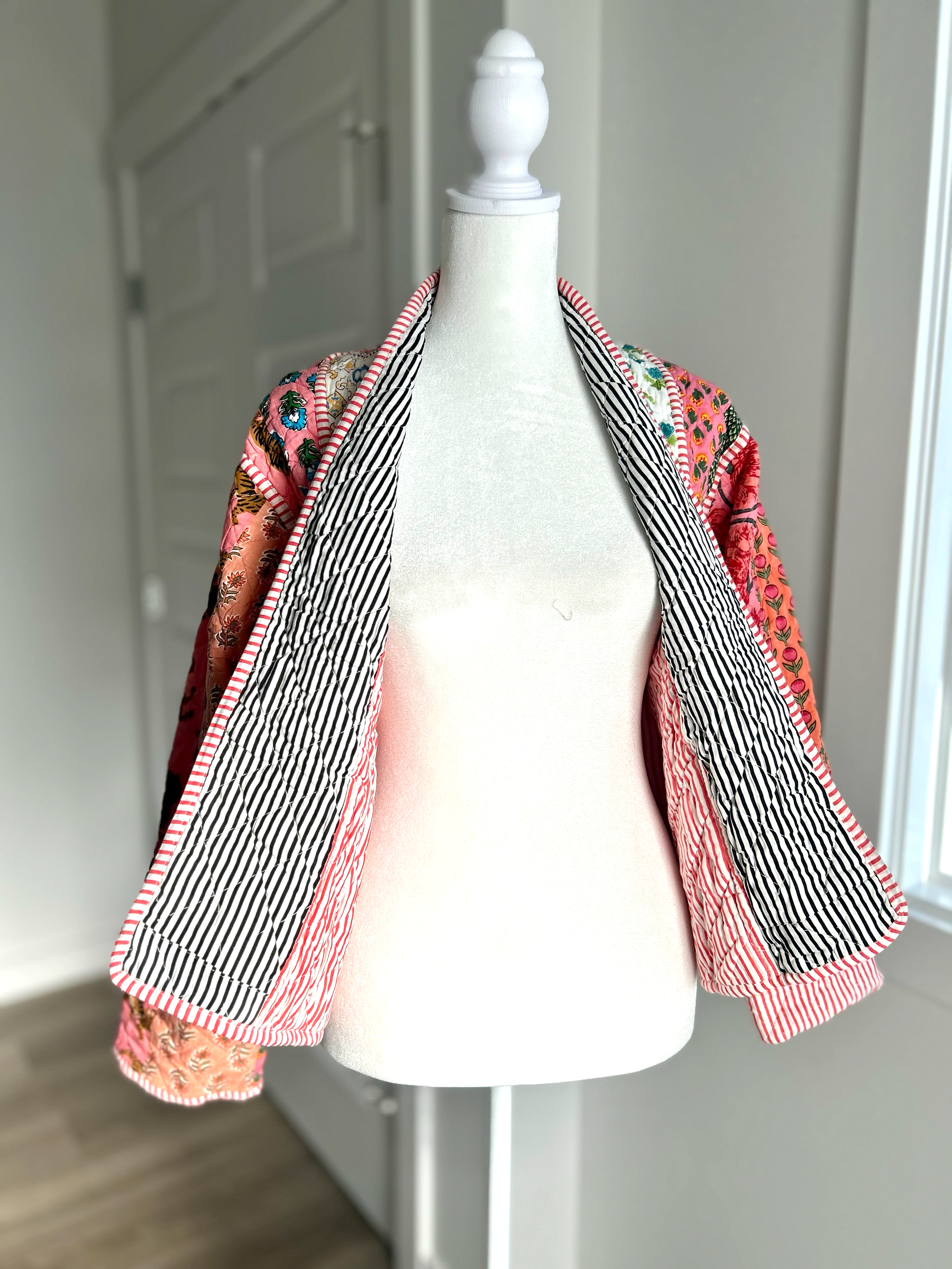 Cotton Quilt Patchwork Jacket