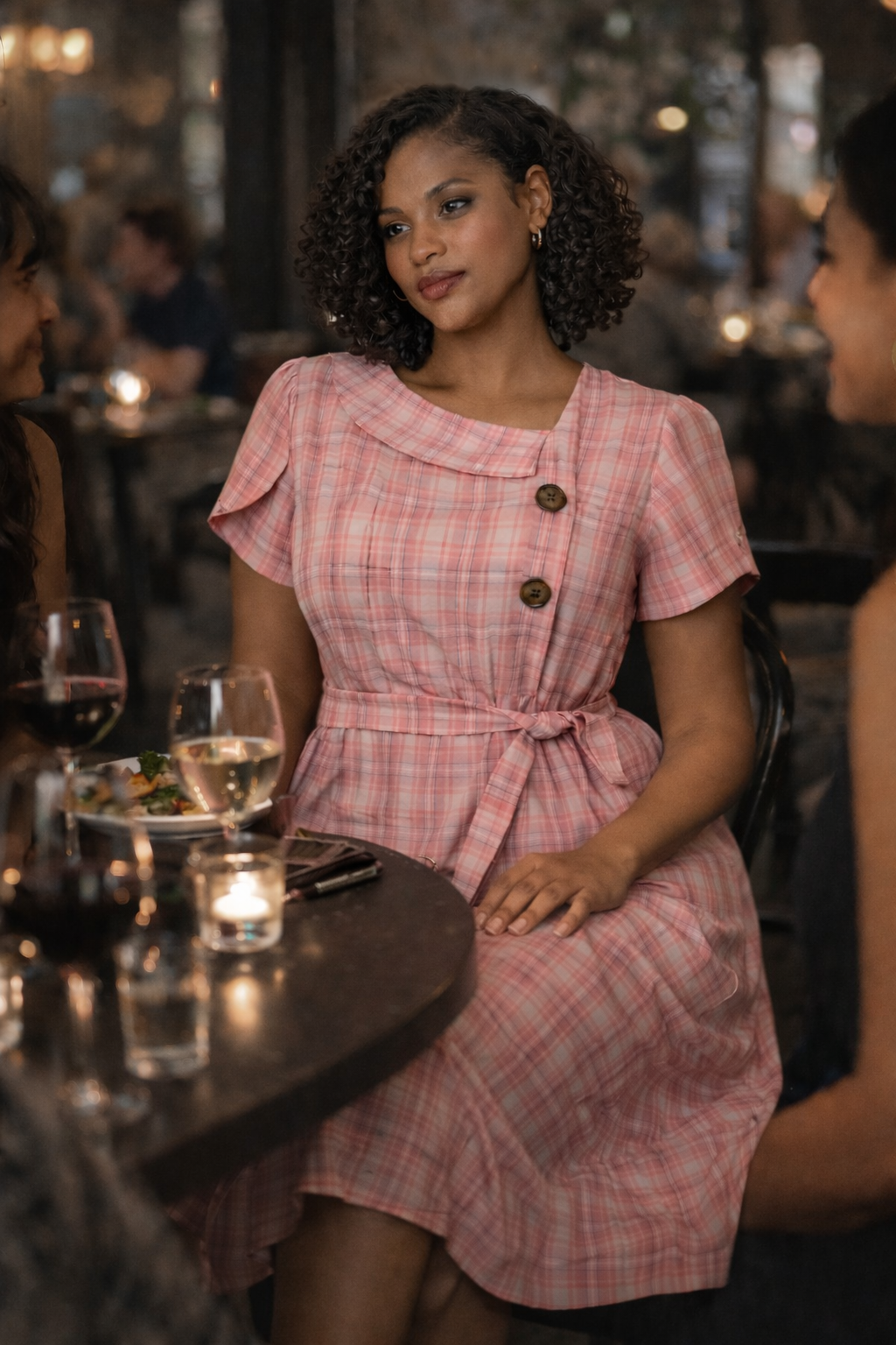 Rosewood Cotton Dress