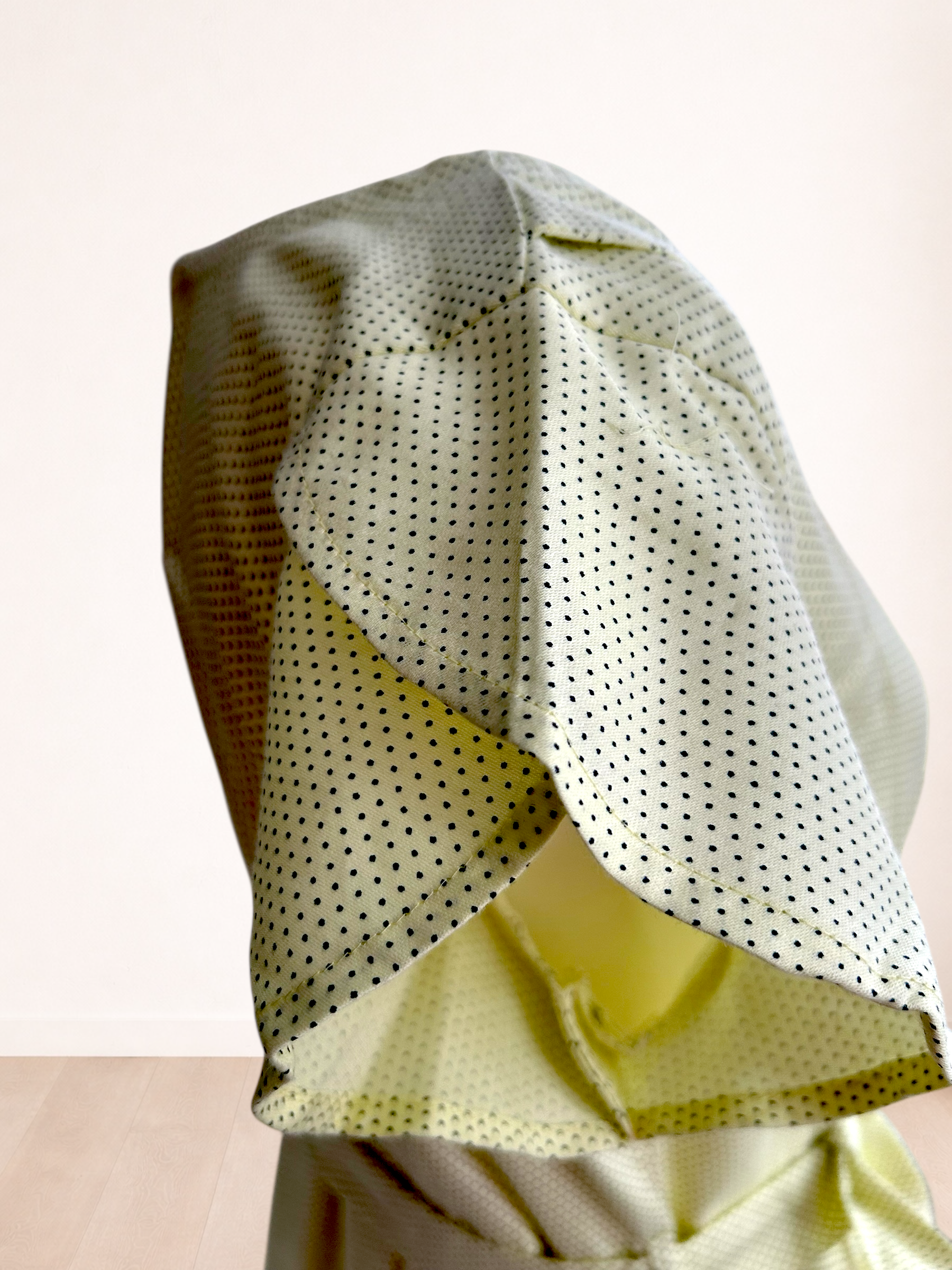 Lemon Dots Cotton Sati Dress