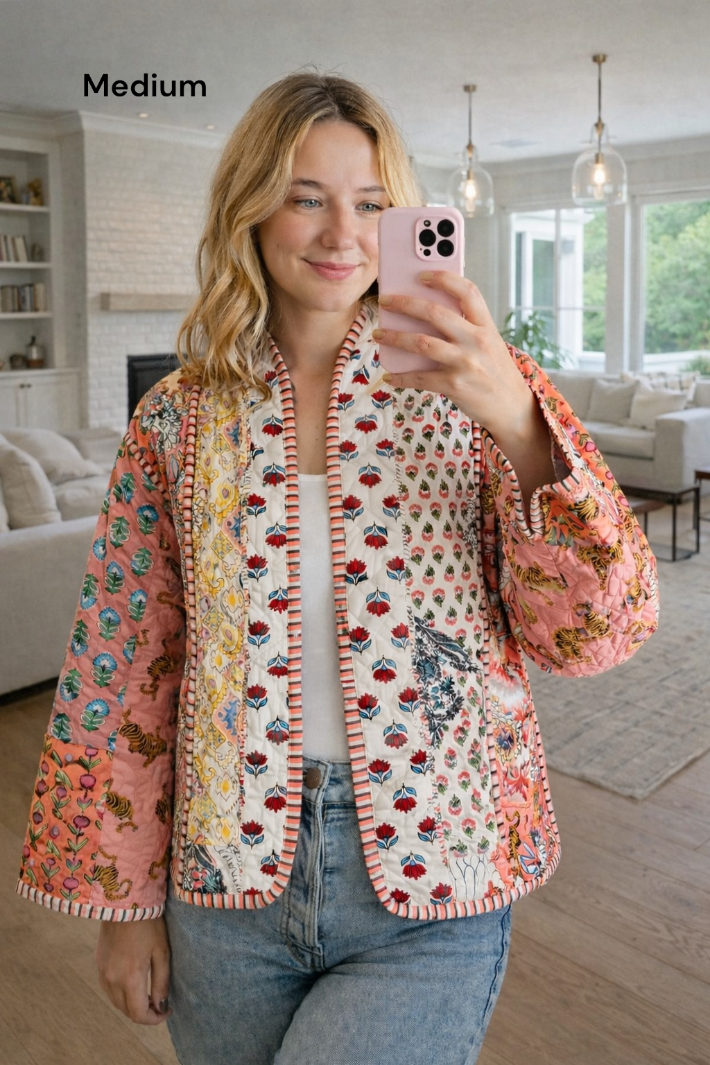 Cotton Quilt Patchwork Jacket