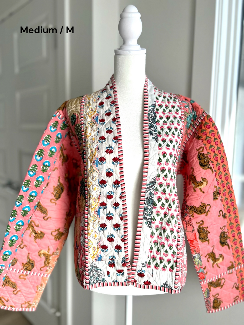 Cotton Quilt Patchwork Jacket