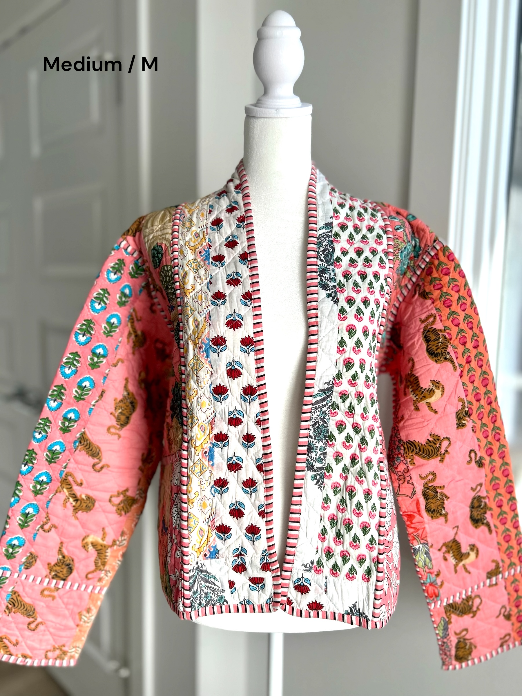 Cotton Quilt Patchwork Jacket