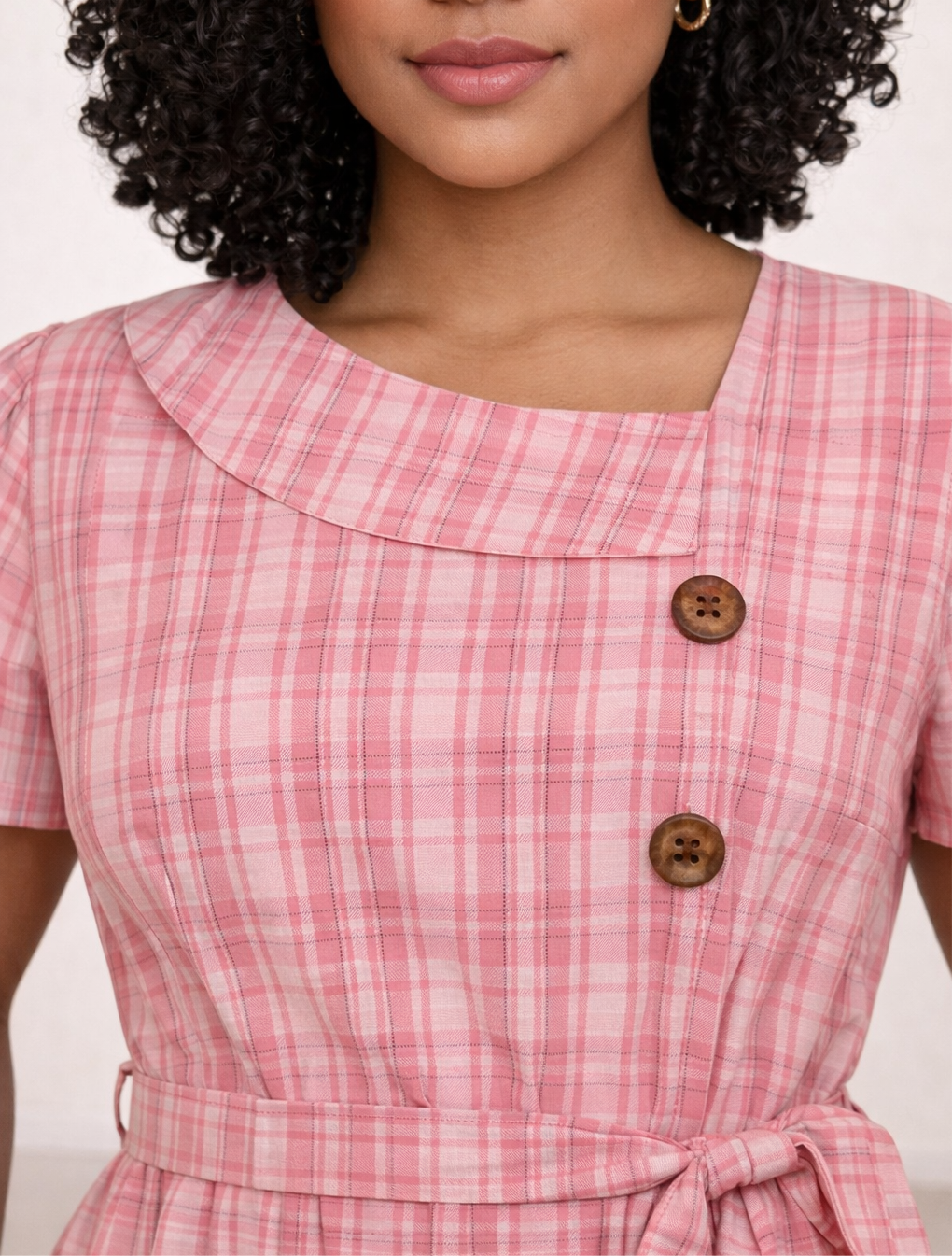 Rosewood Cotton Dress