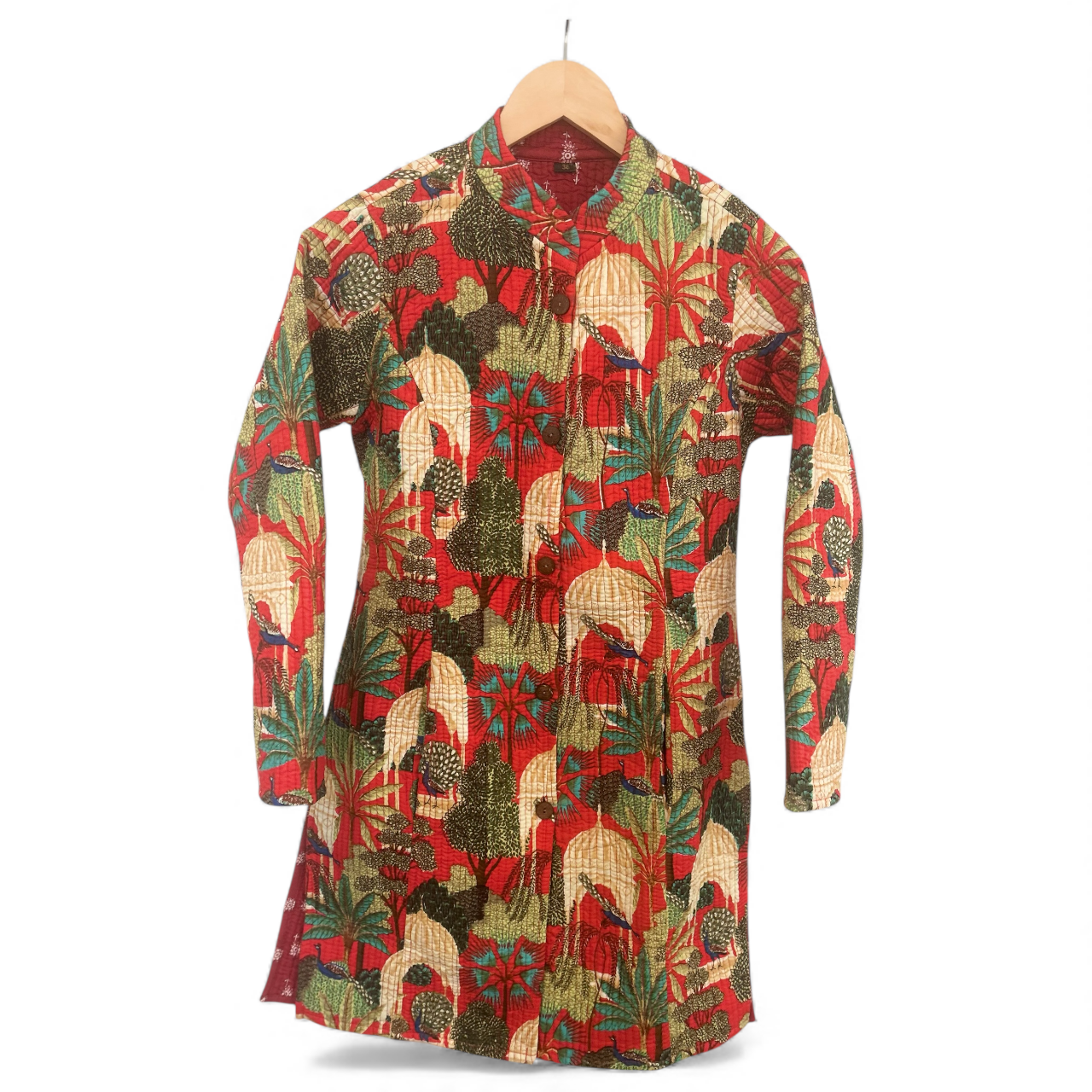 Reversible Quilted Coat – Festive Folklore