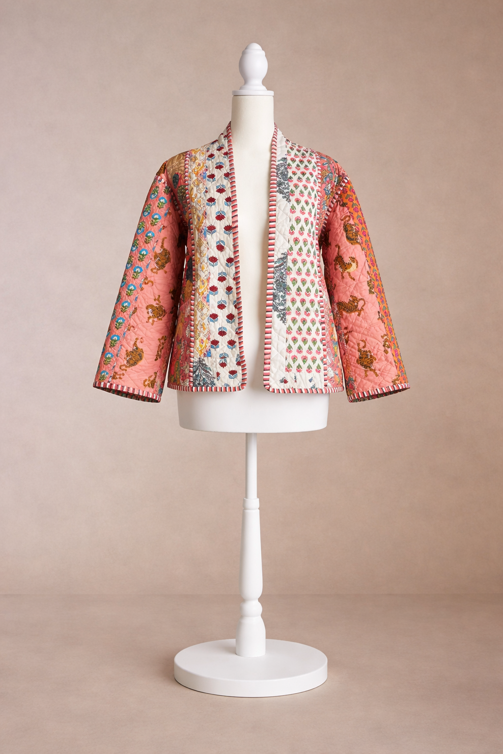 Cotton Quilt Patchwork Jacket