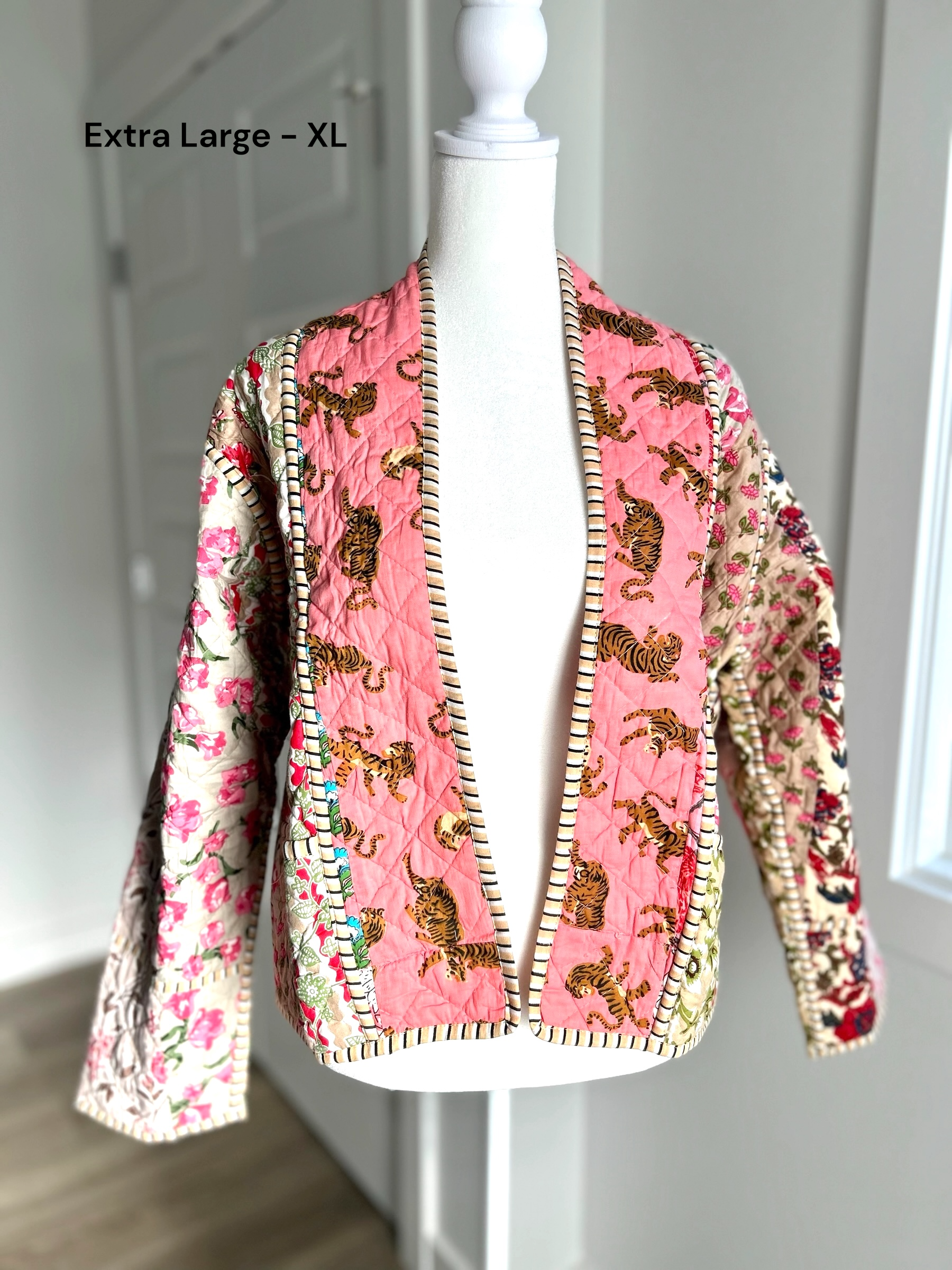 Cotton Quilt Patchwork Jacket